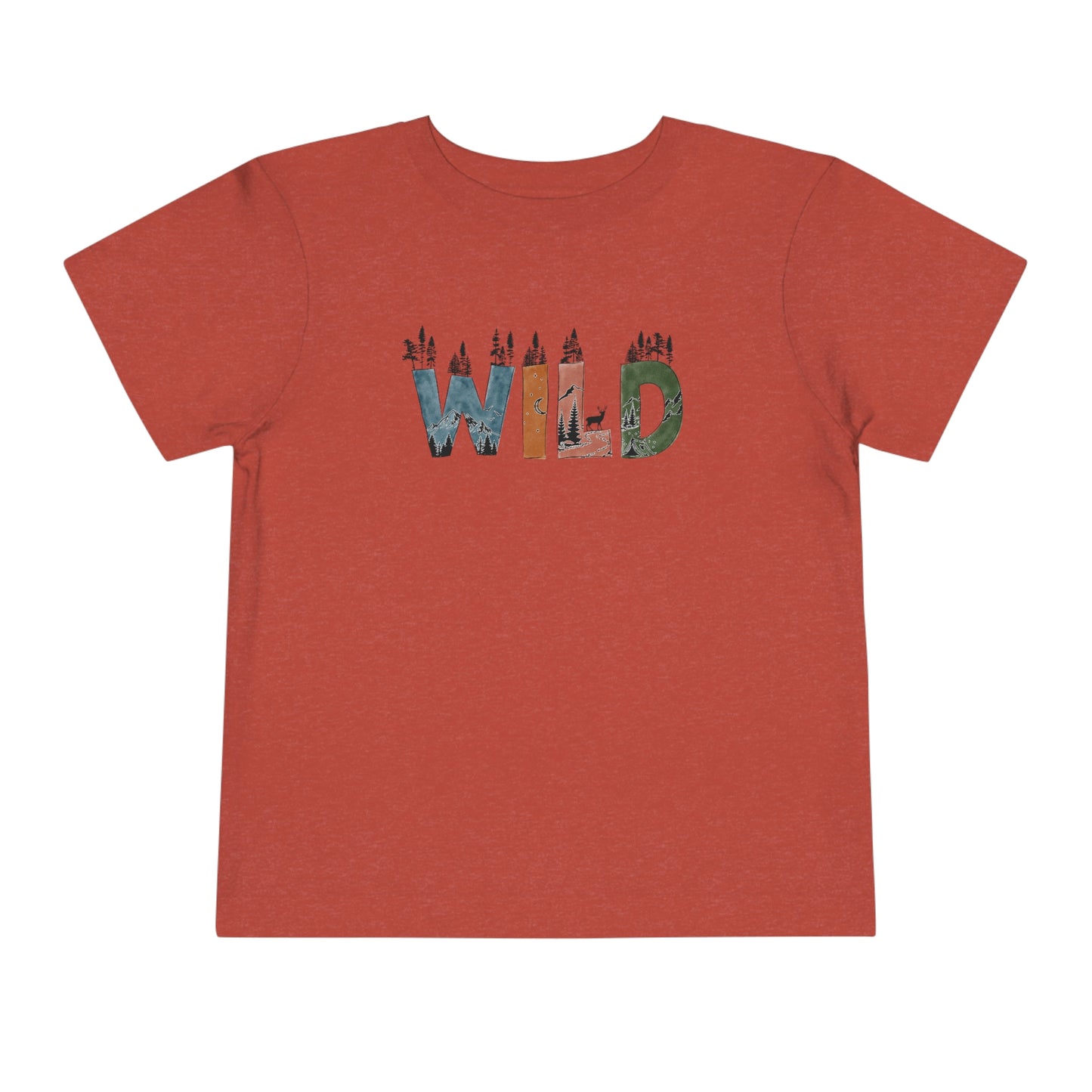 Kids Tee's - WILD Toddler Short Sleeve Tee