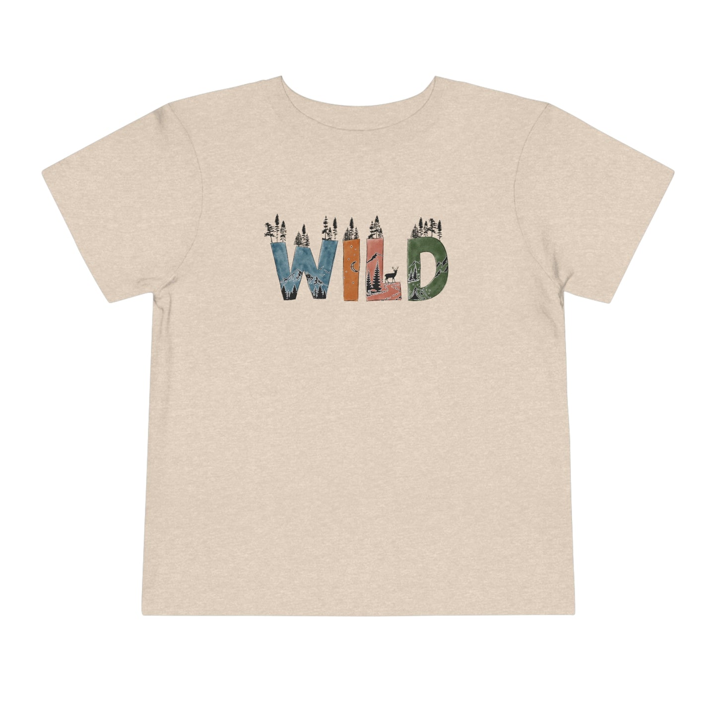 Kids Tee's - WILD Toddler Short Sleeve Tee