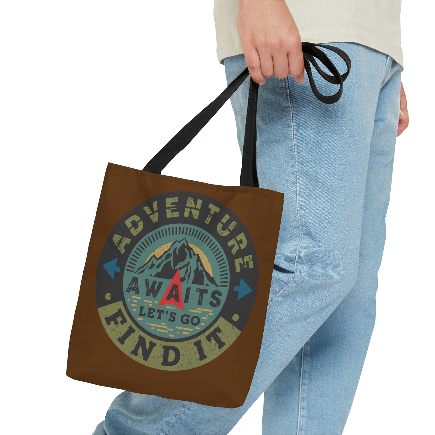 Camping Tote - Adventure Awaits Let's Go Find It