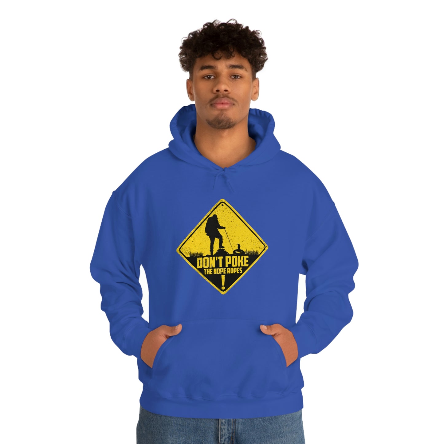 Funny Animal Meme Hoodie - Don't Poke the Nope Ropes