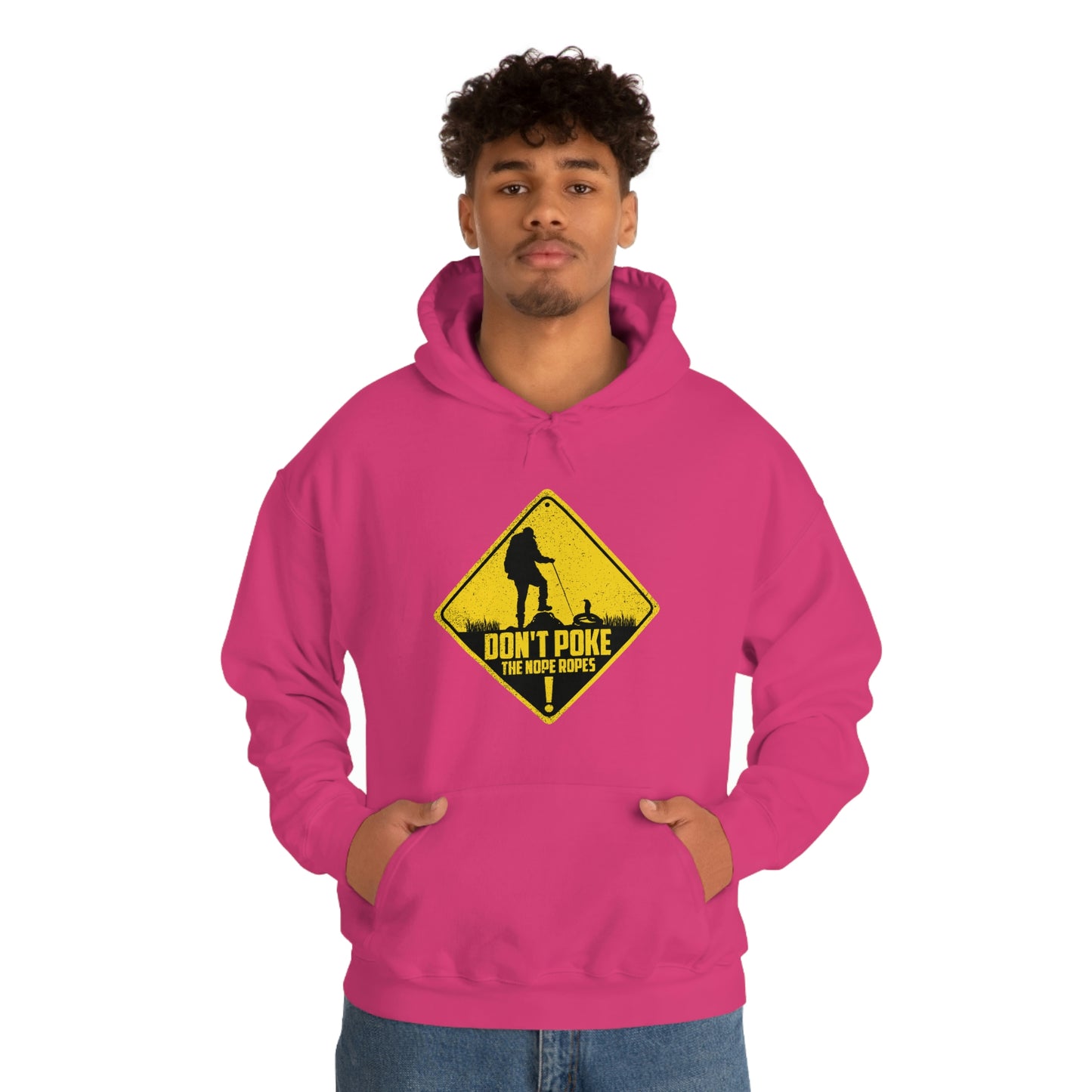 Funny Animal Meme Hoodie - Don't Poke the Nope Ropes