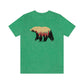 Outdoor POD Store. Camping Tee Collection. Bear Silhouette. Heather Kelly