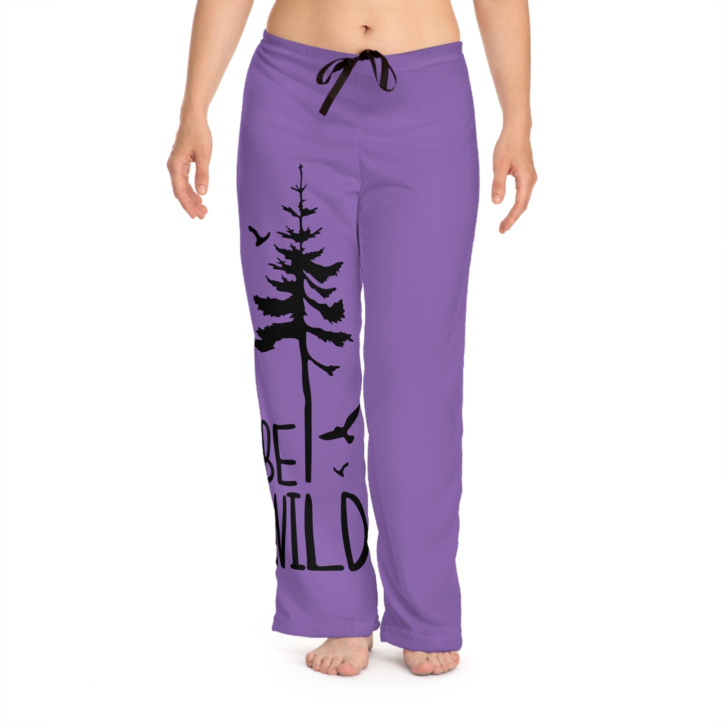 Women's Pajama Pants - Purple 'Be Wild'