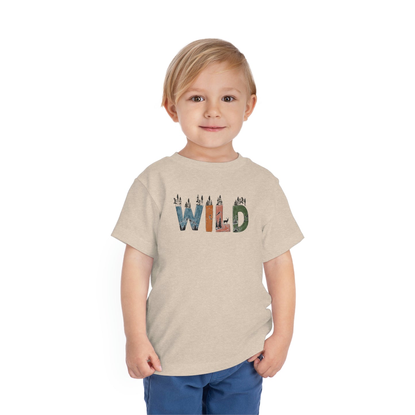 Kids Tee's - WILD Toddler Short Sleeve Tee