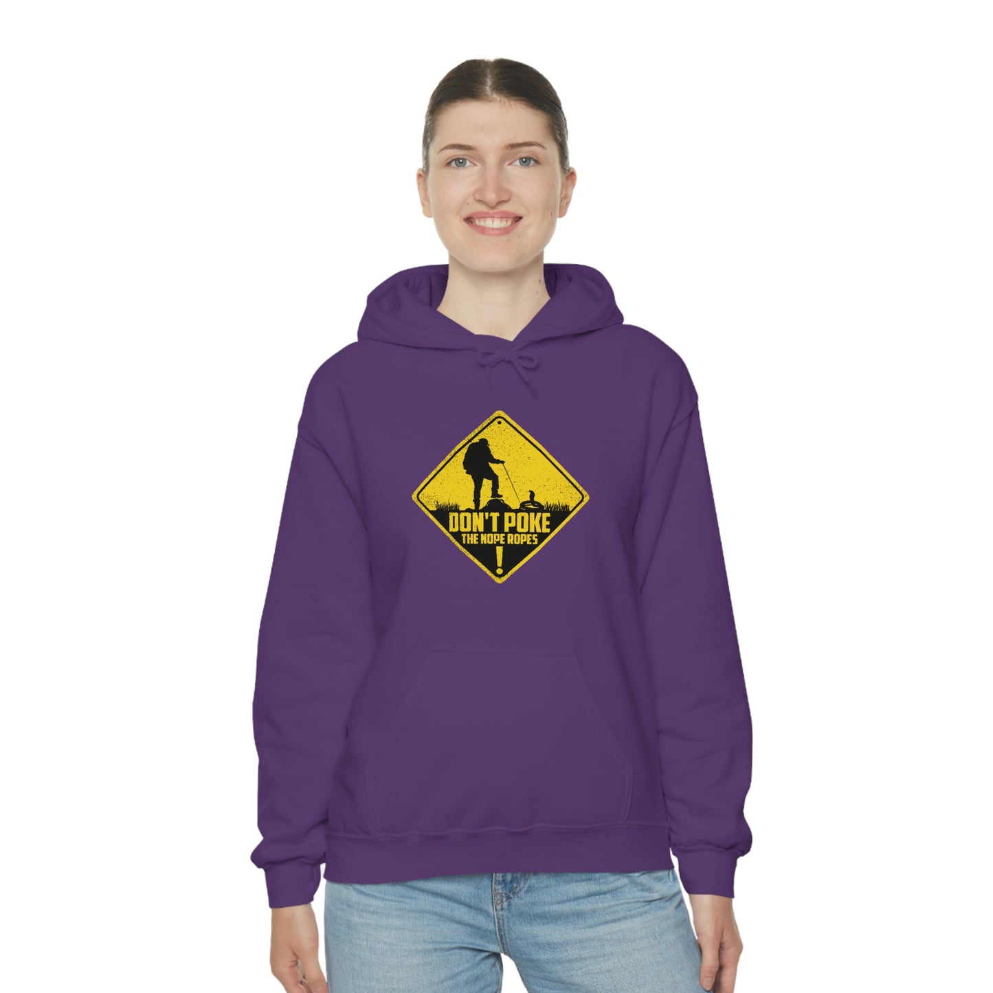 Funny Animal Meme Hoodie - Don't Poke the Nope Ropes