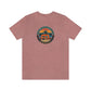 The Outdoor POD Store: Vintage Camping Tee - Eat, Sleep, Camp, Repeat. Heather Mauve