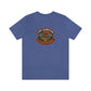 The Outdoor POD Store: Vintage Camping Tee - Life is Better Around the Campfire. Heather Royal Blue