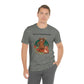 The Outdoor POD Store. This is no time to be sober raccoon campfire T-shirt. Deep Heather Grey