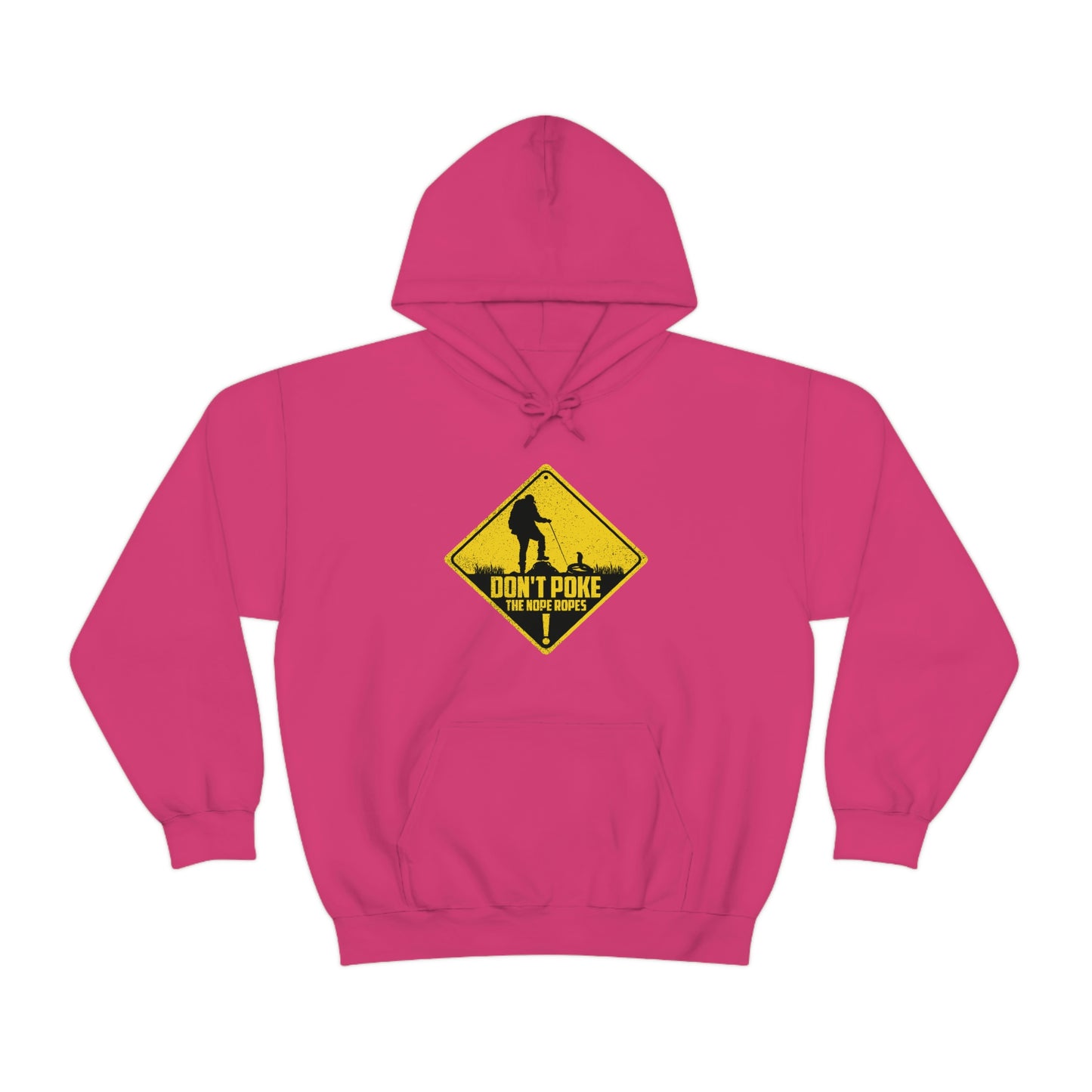 Funny Animal Meme Hoodie - Don't Poke the Nope Ropes