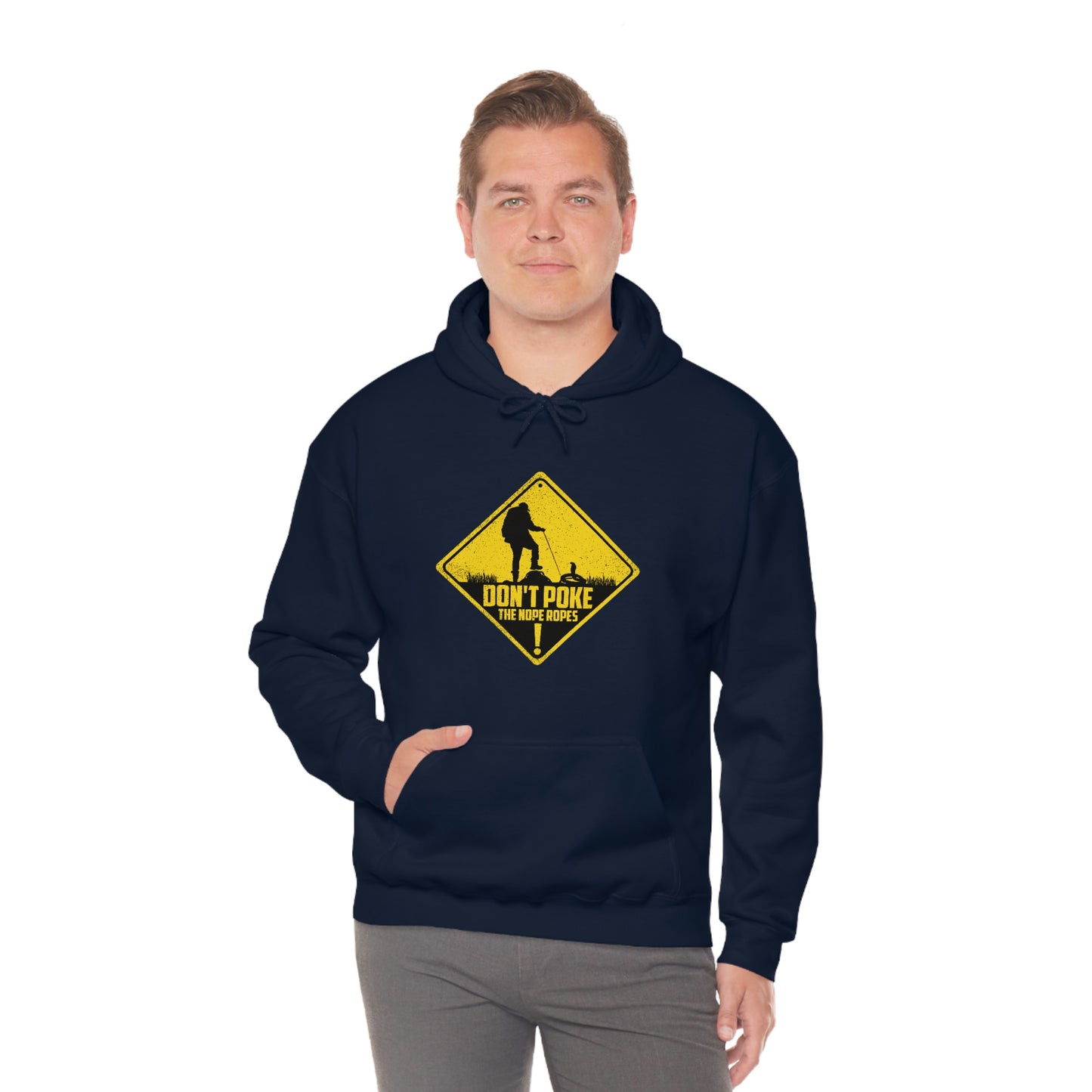 Funny Animal Meme Hoodie - Don't Poke the Nope Ropes