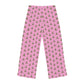 Women's Pajama Pants - Polka Dots and Tents