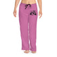 Women's Pajama Pants - Pink American Flag & Tent