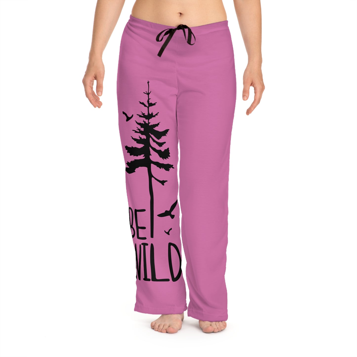 Women's Pajama Pants - Pink 'Be Wild'