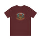 The Outdoor POD Store: Vintage Camping Tee - Life is Better Around the Campfire. Maroon