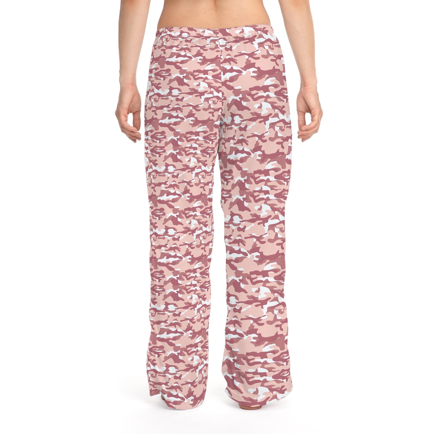 Women's Pajama Pants - Pink Camouflage