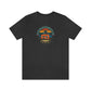 The Outdoor POD Store: Vintage Camping Tee - Eat, Sleep, Camp, Repeat. Dark Grey Heather