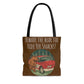 Funny Animal Meme Tote - Hide Yer Snacks! - Brown