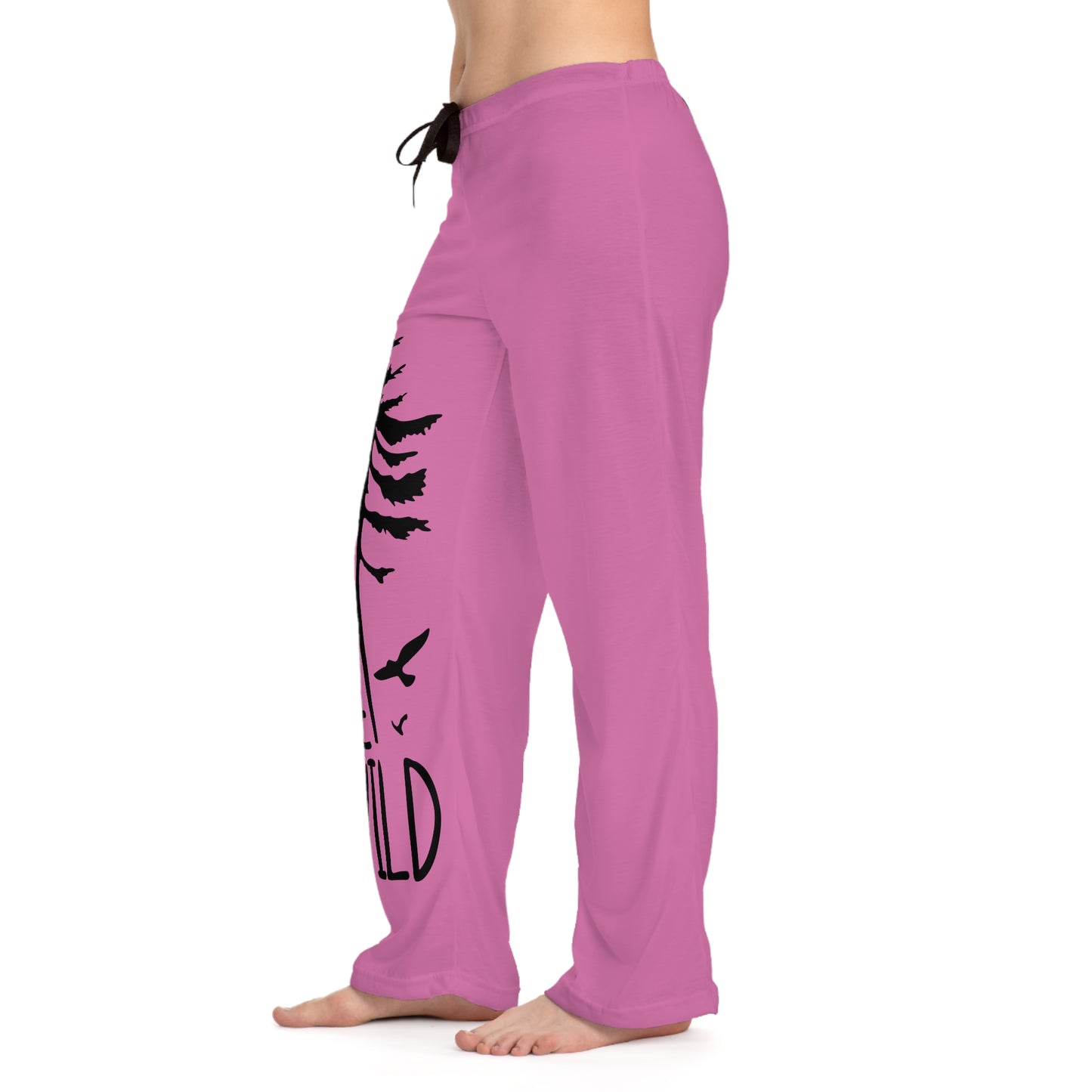 Women's Pajama Pants - Pink 'Be Wild'