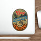 Die-Cut Stickers - Love Camping & Coffee