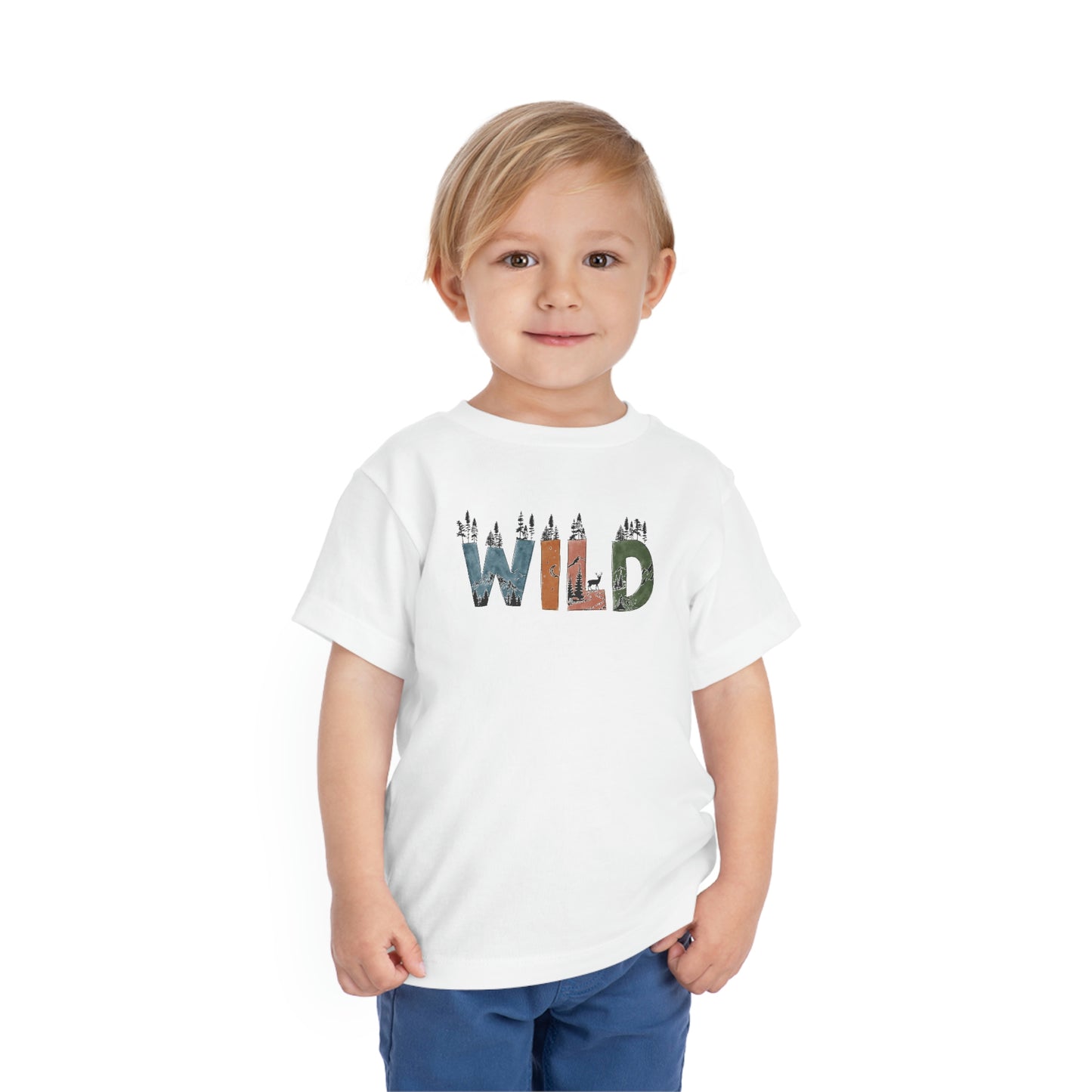 Kids Tee's - WILD Toddler Short Sleeve Tee