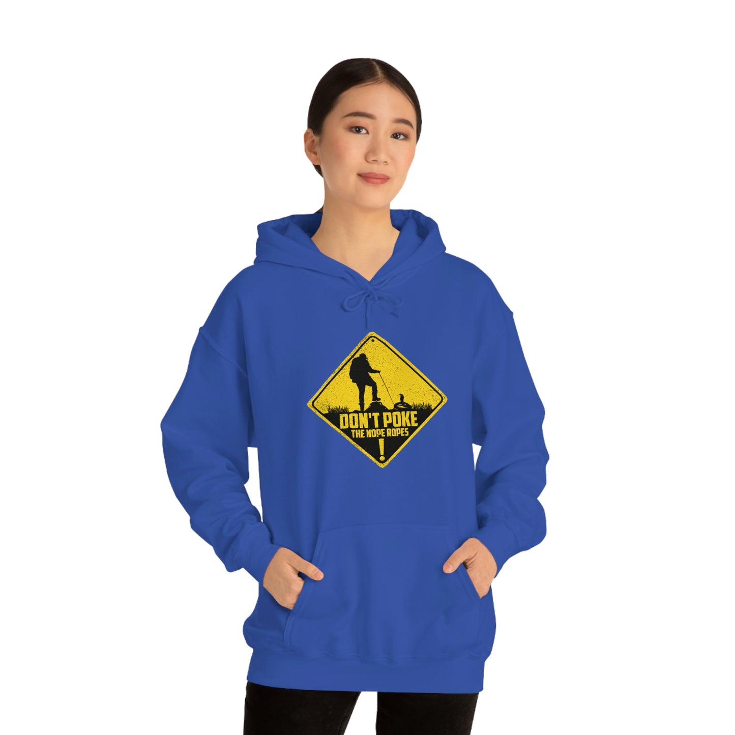 Funny Animal Meme Hoodie - Don't Poke the Nope Ropes