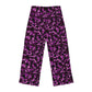 Women's Pajama Pants - Purple Camouflage