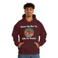 Funny Animal Meme Hoodie - Beware the Bear Tax Hide Yer Snacks!