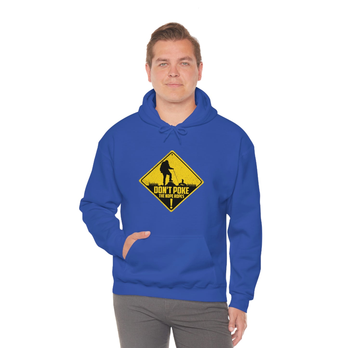 Funny Animal Meme Hoodie - Don't Poke the Nope Ropes