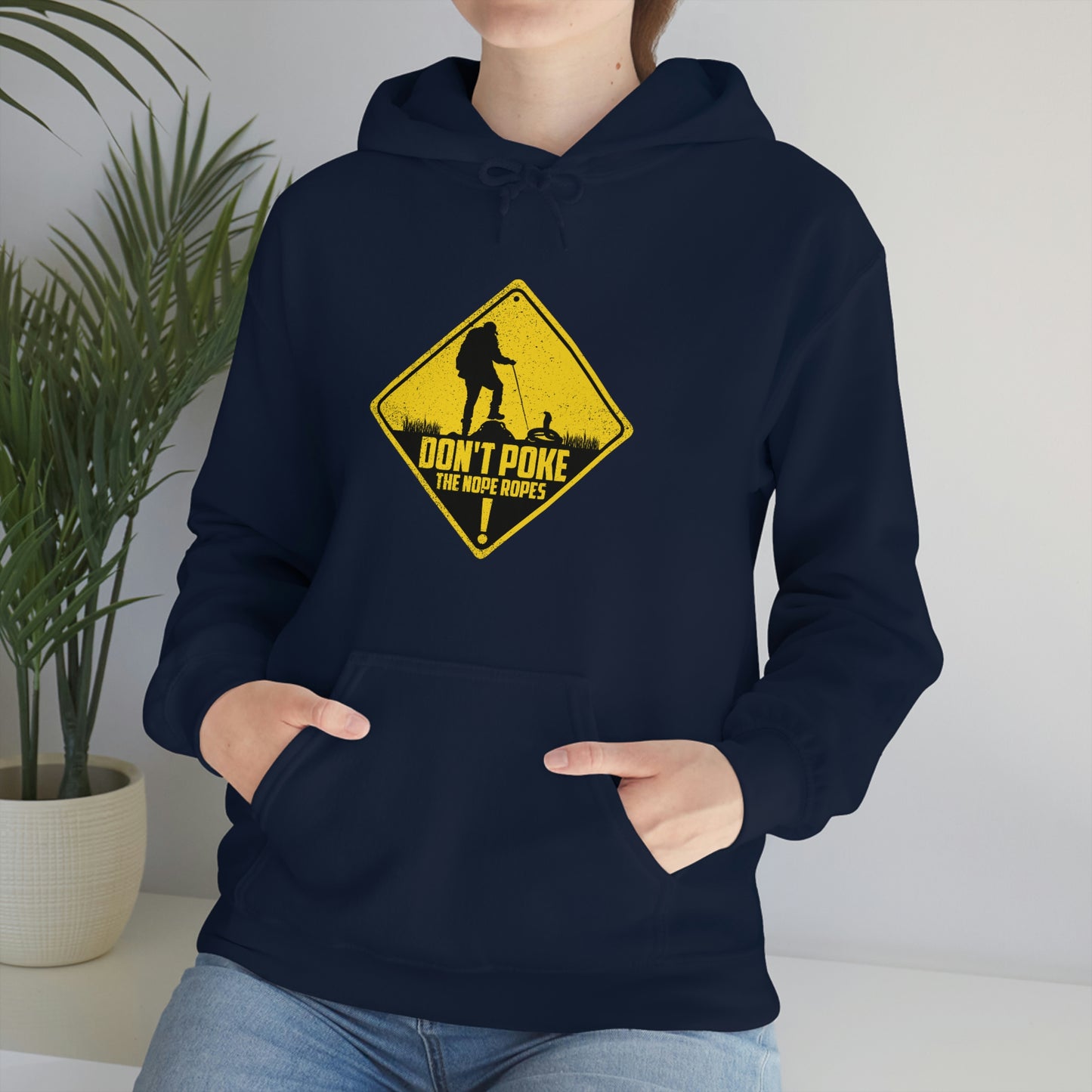 Funny Animal Meme Hoodie - Don't Poke the Nope Ropes