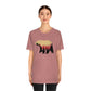 Outdoor POD Store. Camping Tee Collection. Bear Silhouette. Heather Mauve