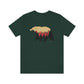 Outdoor POD Store. Camping Tee Collection. Bear Silhouette. Forest