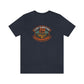 The Outdoor POD Store: Vintage Camping Tee - Life is Better Around the Campfire. Heather Navy