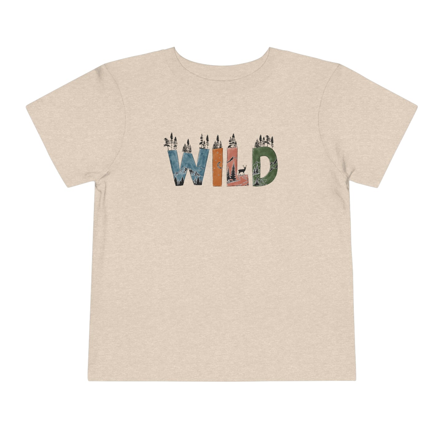 Kids Tee's - WILD Toddler Short Sleeve Tee