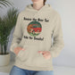 Funny Animal Meme Hoodie - Beware the Bear Tax Hide Yer Snacks!