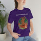 The Outdoor POD Store. This is no time to be sober raccoon campfire T-shirt.  Purple