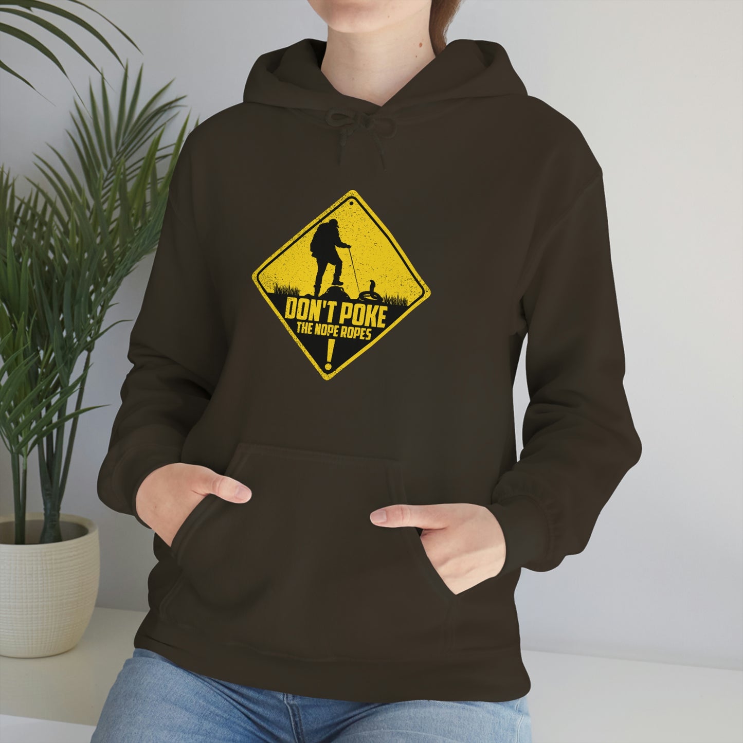 Funny Animal Meme Hoodie - Don't Poke the Nope Ropes