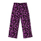 Women's Pajama Pants - Purple Camouflage