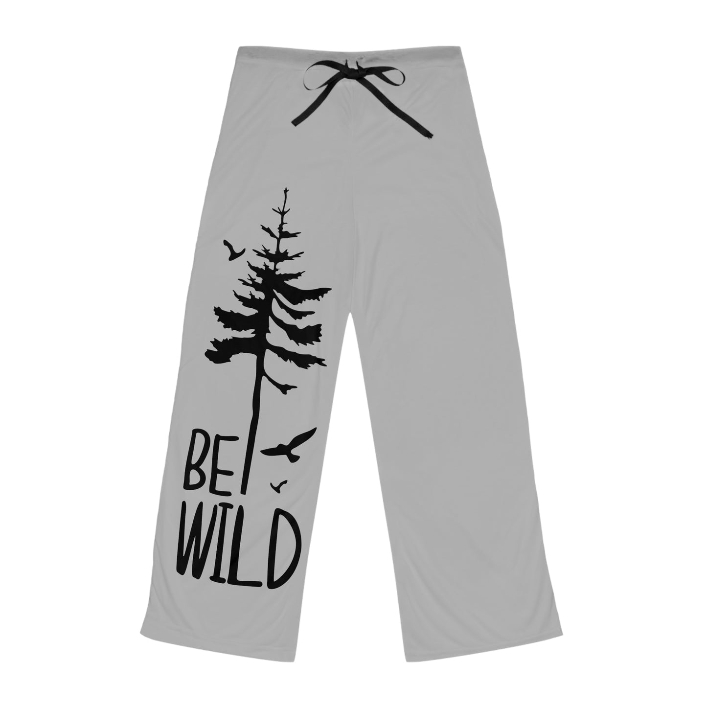 Women's Pajama Pants - Grey 'Be Wild'