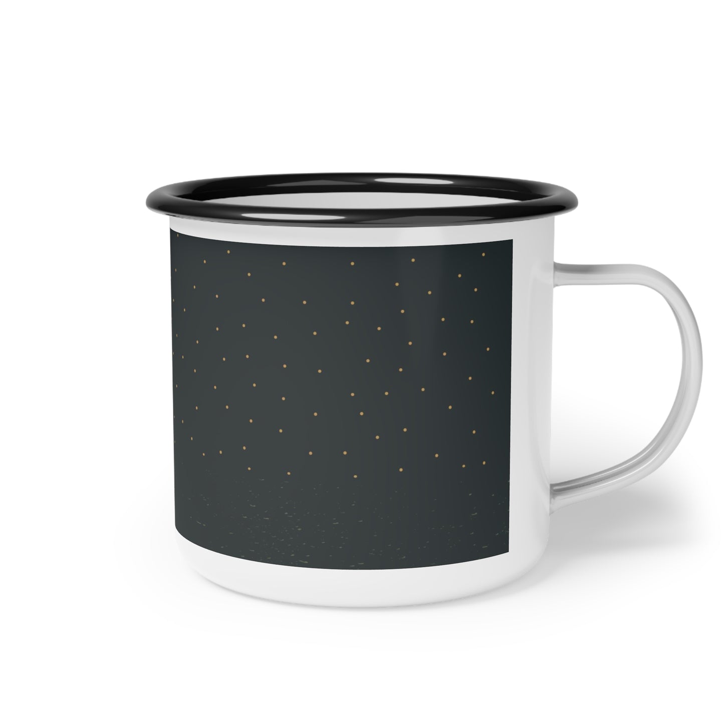 Enamel Camping Coffee Mug - Adventure Awaits