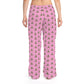 Women's Pajama Pants - Polka Dots and Tents