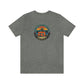 The Outdoor POD Store: Vintage Camping Tee - Eat, Sleep, Camp, Repeat. Deep Heather